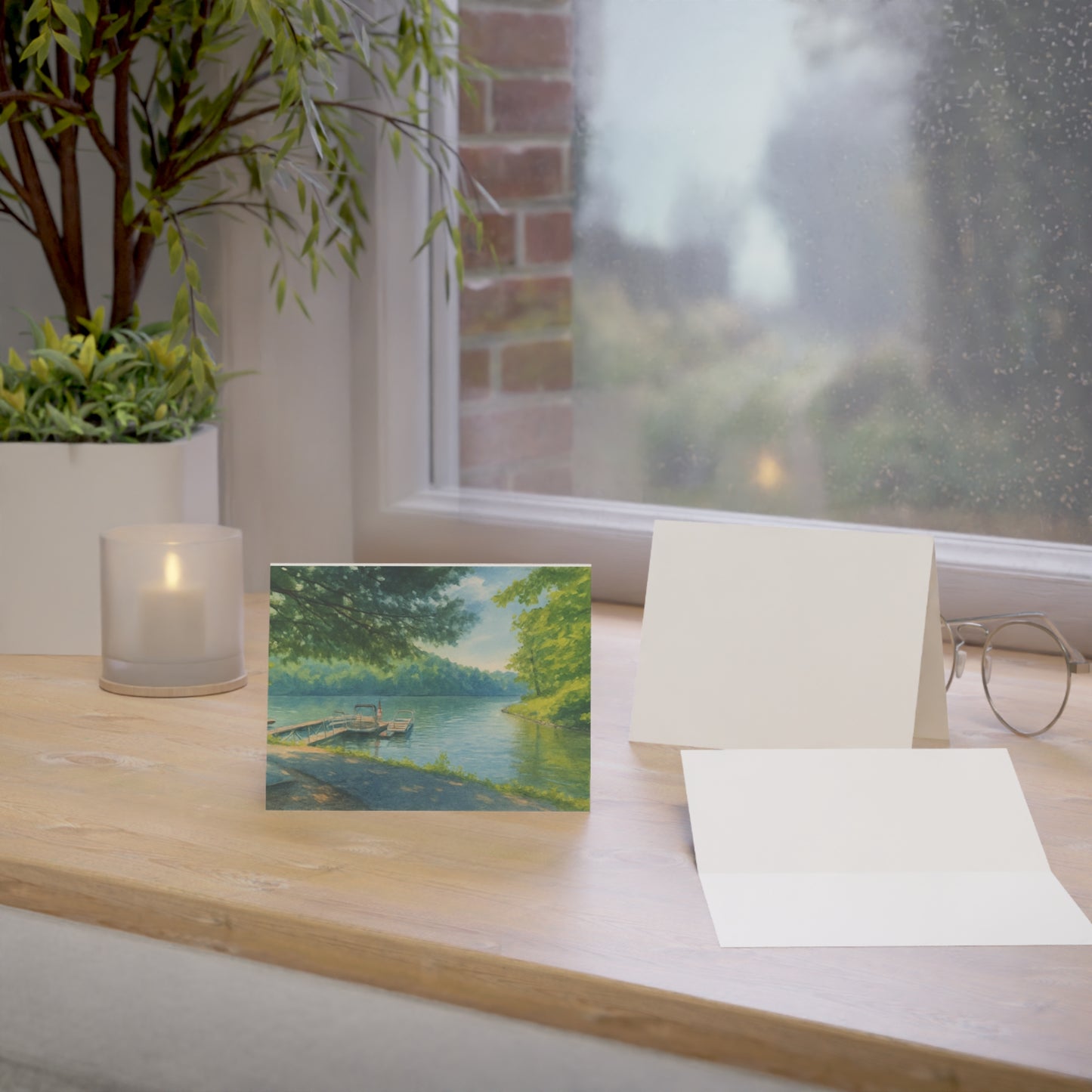 Scenic Greeting Cards Set - Nature-Inspired Stationery for Every Occasion, Handwritten Messages, Birthday, Thank You, Mother's Day, Seasonal