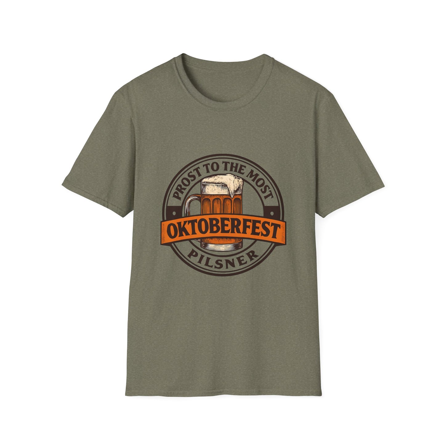 Oktoberfest T-Shirt, Softstyle Unisex Tee, Perfect for Beer Lovers, Festive Apparel, Celebrate Oktoberfest, Casual Wear
