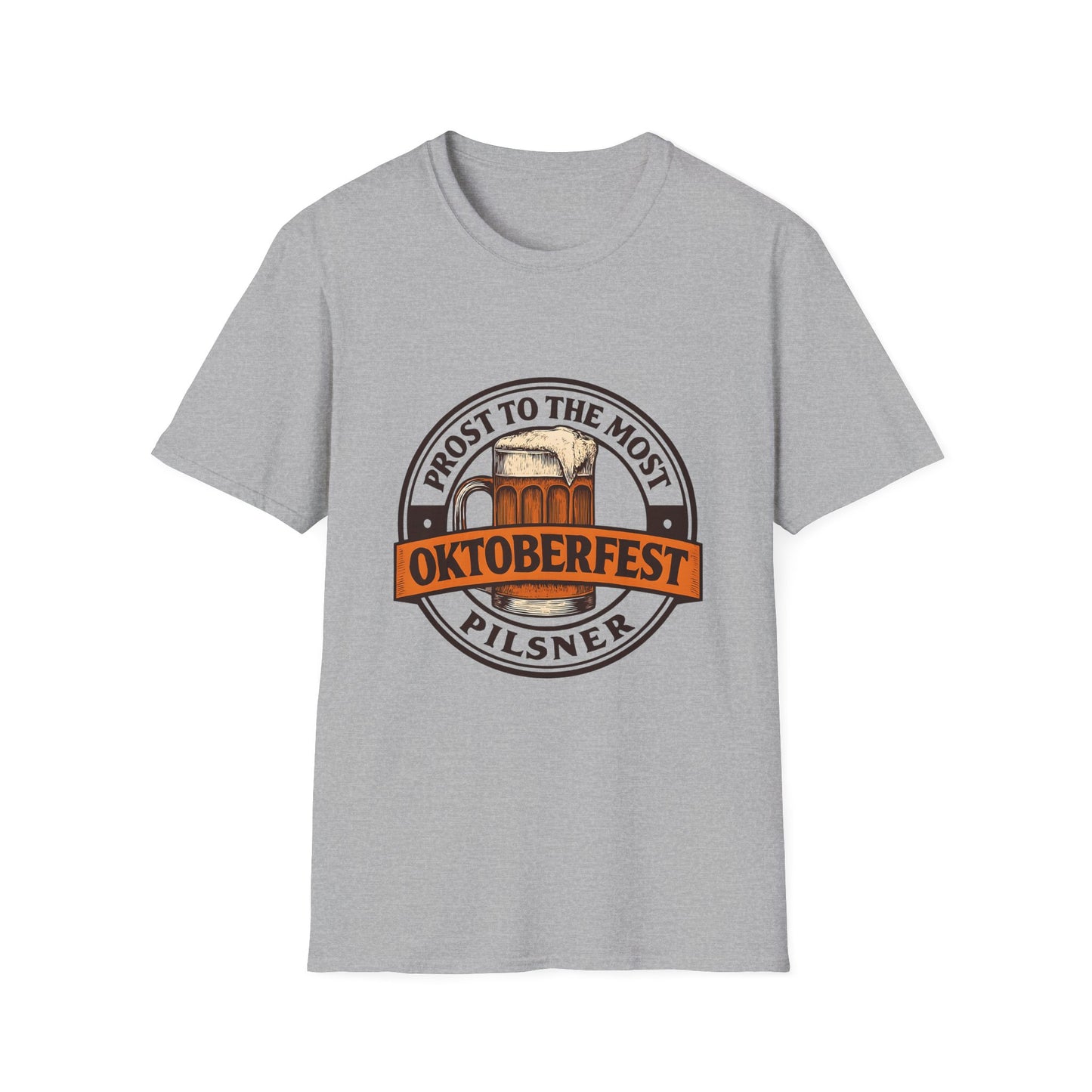 Oktoberfest T-Shirt, Softstyle Unisex Tee, Perfect for Beer Lovers, Festive Apparel, Celebrate Oktoberfest, Casual Wear