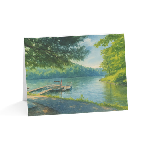 Scenic Greeting Cards Set - Nature-Inspired Stationery for Every Occasion, Handwritten Messages, Birthday, Thank You, Mother's Day, Seasonal